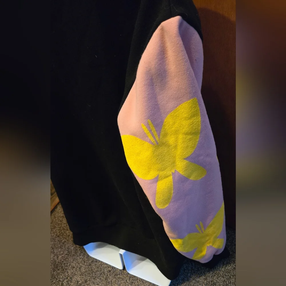 Tik Tok viral butterfly warm baseball jacket NEW BWK BEE HK40 - Picture 7 of 8